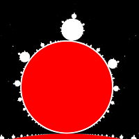 Period 3 disk showing circle transform